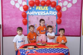 Aniversariantes de Novembro - Escola Doritos