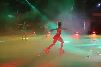 Espetáculo de patinação Artística