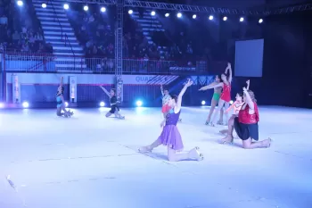 Espetáculo de patinação Artística