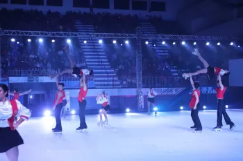 Espetáculo de patinação Artística