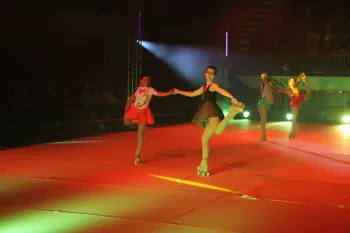 Espetáculo de patinação Artística