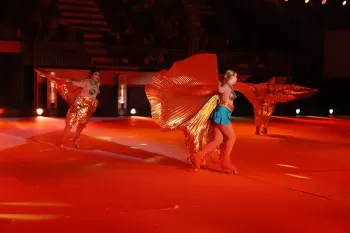 Espetáculo de patinação Artística