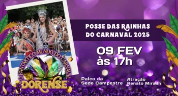 Posse das Rainhas do Carnaval 2025