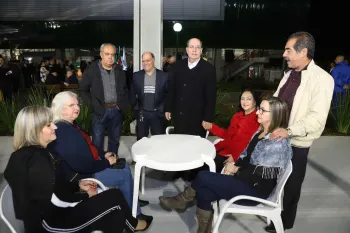 Inauguração do Ginásio de Tênis e Padel