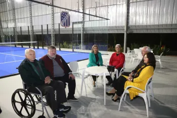 Inauguração do Ginásio de Tênis e Padel