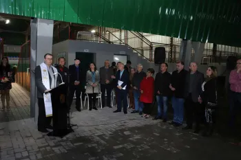 Inauguração do Ginásio de Tênis e Padel