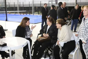 Inauguração do Ginásio de Tênis e Padel