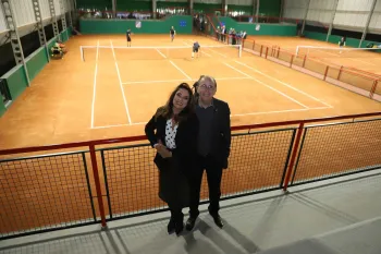 Inauguração do Ginásio de Tênis e Padel