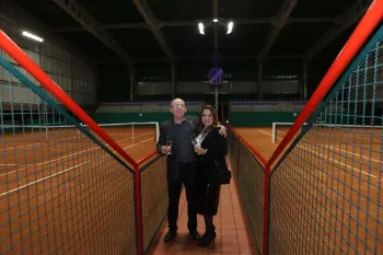 Inauguração do Ginásio de Tênis e Padel