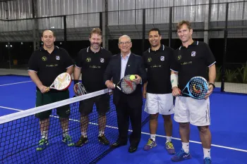 Inauguração do Ginásio de Tênis e Padel