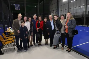 Inauguração do Ginásio de Tênis e Padel