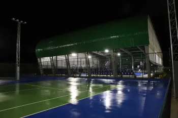 Inauguração do Ginásio de Tênis e Padel