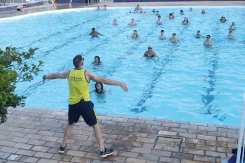 Aulas de Hidroginástica na Campestre