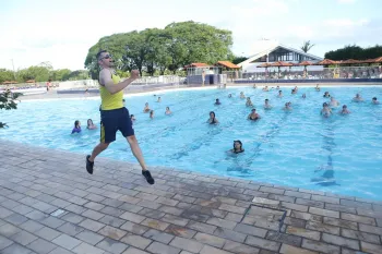 Aulas de Hidroginástica na Campestre