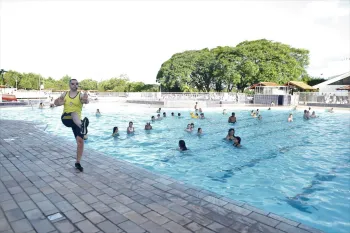 Aulas de Hidroginástica na Campestre