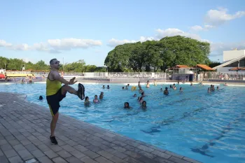 Aulas de Hidroginástica na Campestre