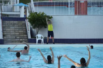 Aulas de Hidroginástica na Campestre