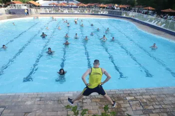 Aulas de Hidroginástica na Campestre