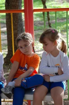 Chegada do Coelho na Sede Campestre - Doritos Infantil IV e V