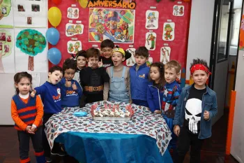 Aniversariantes de Julho - Escola Doritos