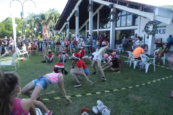 Apresentação Cia Dores e Chegada do Papai Noel