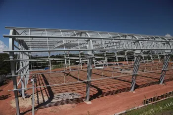 Obras - Ginásio de Futebol Society - Sede Campestre