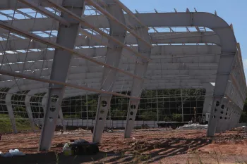 Obras - Ginásio de Futebol Society - Sede Campestre