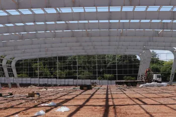 Obras - Ginásio de Futebol Society - Sede Campestre