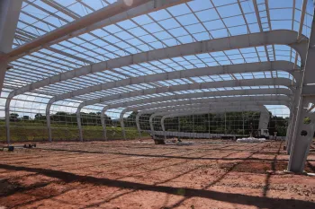 Obras - Ginásio de Futebol Society - Sede Campestre