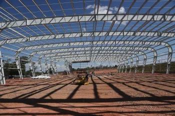 Obras - Ginásio de Futebol Society - Sede Campestre