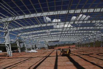 Obras - Ginásio de Futebol Society - Sede Campestre