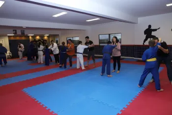 Aula Especial de Judô - Dia dos Pais