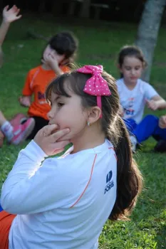 Chegada do Coelho na Sede Campestre - Doritos Infantil IV e V