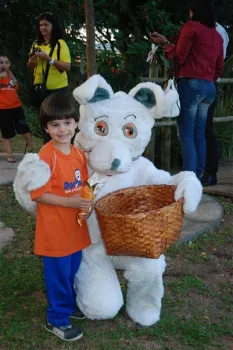 Chegada do Coelho na Sede Campestre - Doritos Infantil IV e V