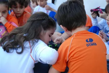 Chegada do Coelho na Sede Campestre - Doritos Infantil IV e V