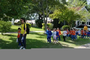 Chegada do Coelho na Sede Campestre - Doritos Infantil IV e V