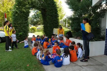 Chegada do Coelho na Sede Campestre - Doritos Infantil IV e V