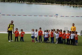 Chegada do Coelho na Sede Campestre - Doritos Infantil IV e V