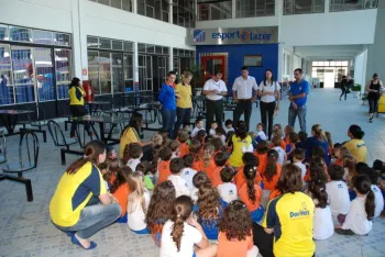 Treinamento de Evacuação de Local em caso de sinistro - Escola Doritos - Clube Dores