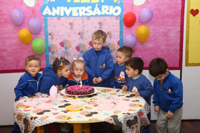 Aniversariantes de Julho - Escola Doritos