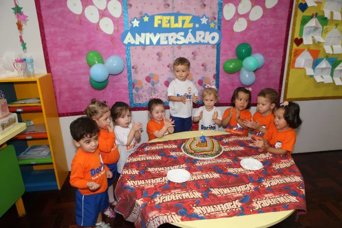 Aniversariantes de Abril - Escola Doritos